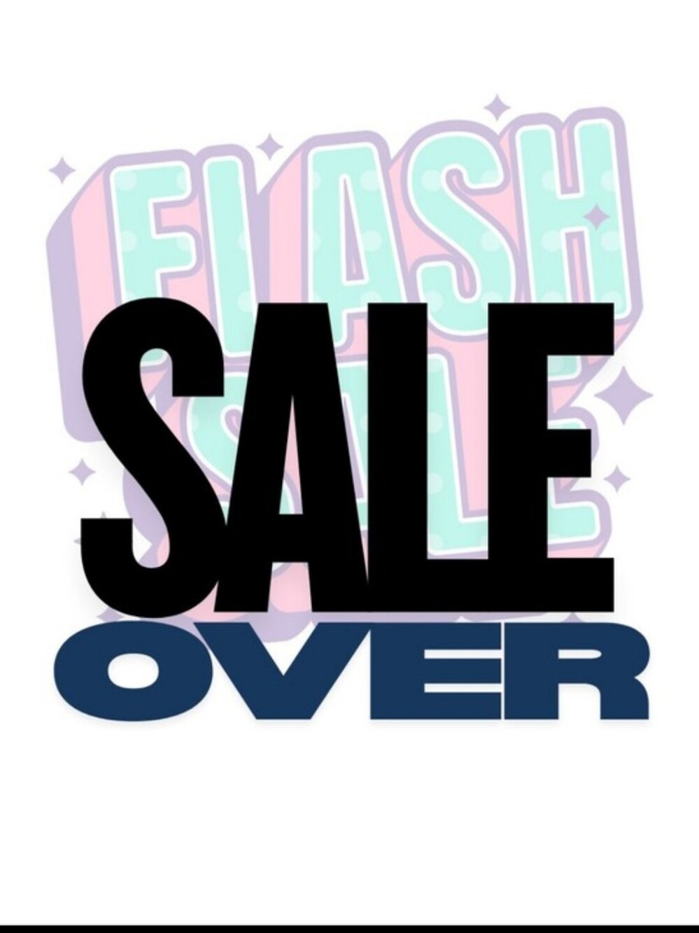 Flash Sale Over